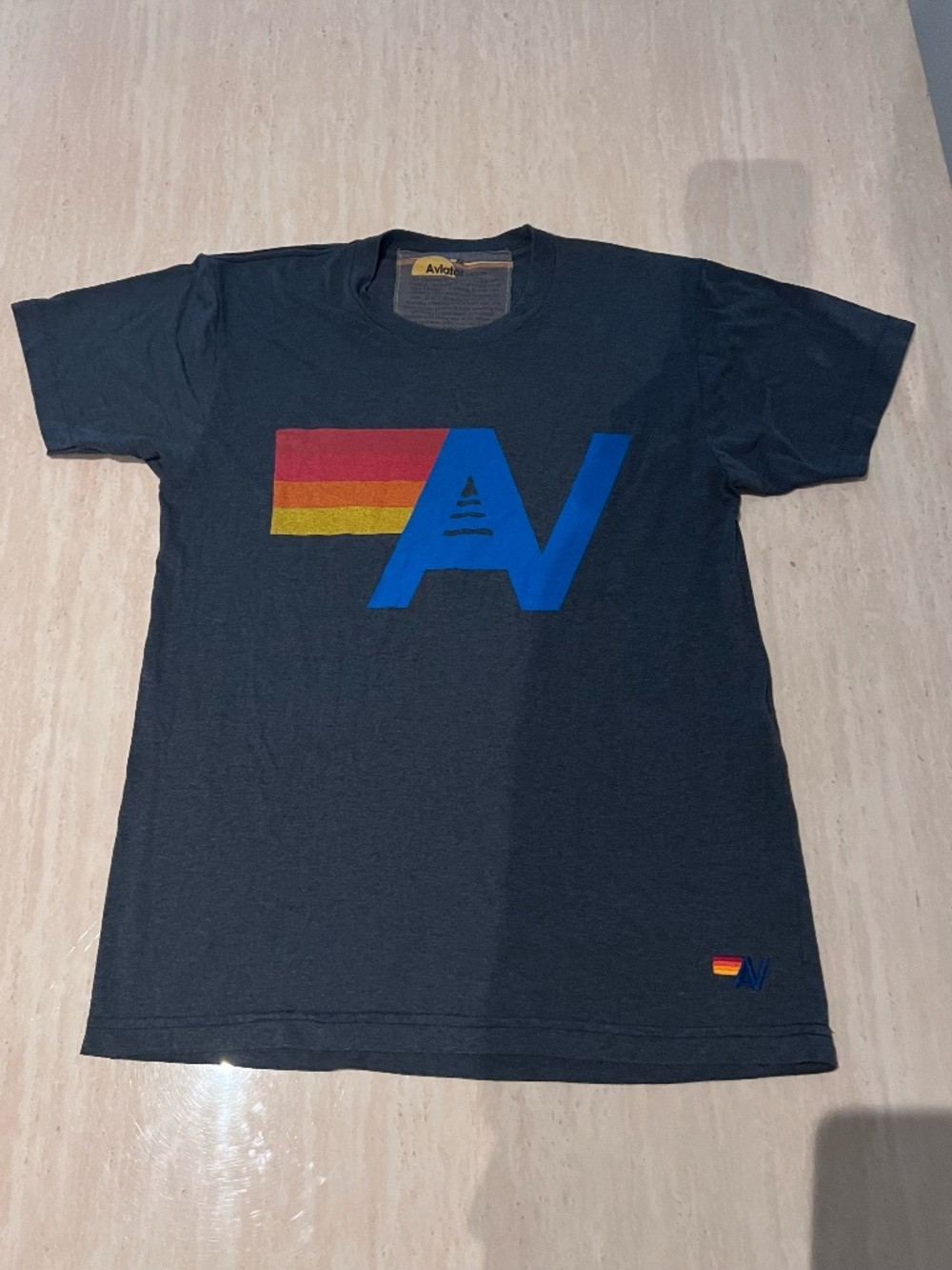 Aviator Nation Logo T Shirt Size Medium Good condition Size MED